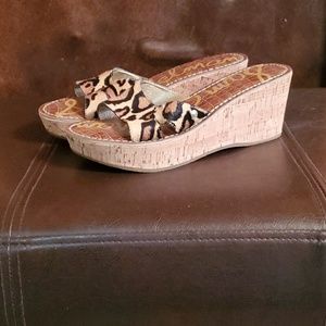 Sam Edelman cheetah wedge